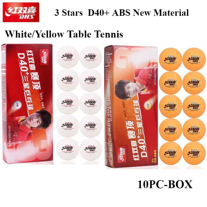 Table Tennis Olympics - 10PC/BOX 3 Stars DHS Ping Pong