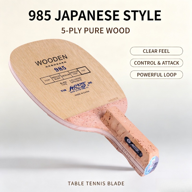 YINHE 985 Japanese Penhold Tab - огляд і ціна Table Tennis In Japanese