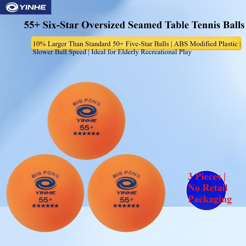 YINHE 5/6 Stars 50+/55+ Mm Tab - огляд і ціна Table Tennis Olympics