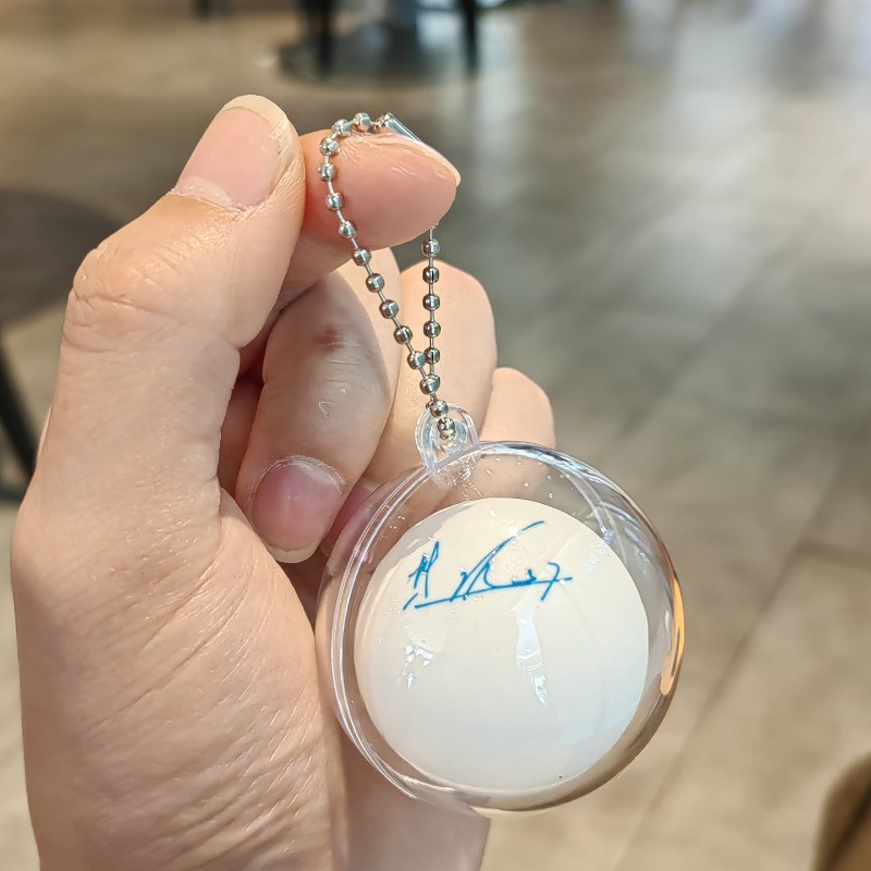 Table Tennis Ball Signature Ke - огляд і ціна Table Tennis Zhang Jike